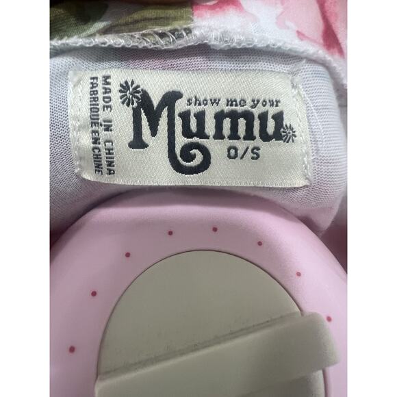 Show Me Your Mumu Floral Print Robe One Size OS Kimono Lightweight Pink - Picture 3 of 8